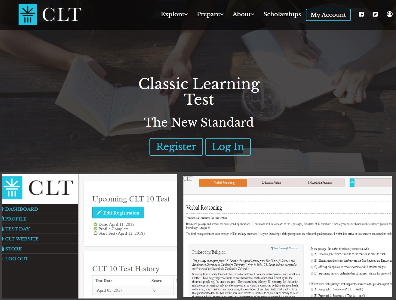 CLT screenshots
